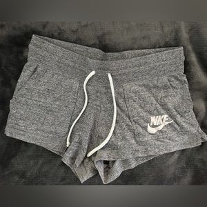 Gray Nike shorts
